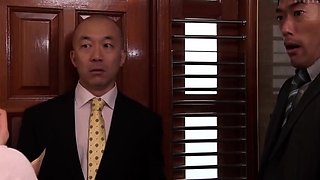 Enticing Japanese milf Kaho Kasumi gives hardcore blowjob