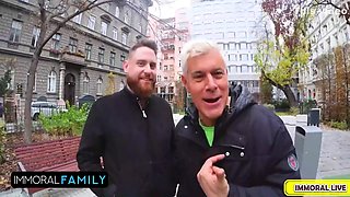 Porno Dan, Matt Bird And Lena Coxx - From Paris Anal Tag Teamed By Stepdad & Stepson 4k