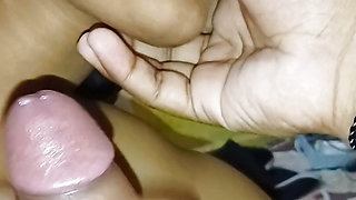 I made my bf moan hard, gave him blow job until he cum inside my mouth