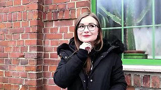 GERMAN SCOUT - Tiny Emily Porn Casting