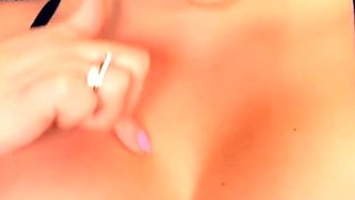 Big boobs milf masturbates with her dildo