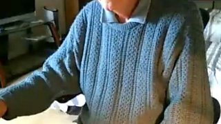 Grandpa jerking off
