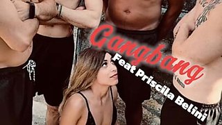 Priscila Carmona Takes Multiple Cocks in Hardcore Gangbang - Brazilian Anal Slut Trailer