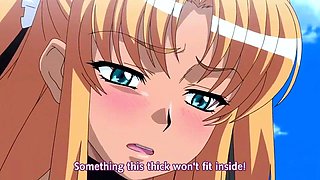 Horny tentacle mo,ster fucks a hot brunette