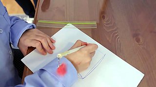 Ebony Teen's Hardcore Lesson in Spicy Seduction