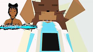 The Jenny mod Fapcraft Minecraft - Its Bia and Allie the genie and I am fucking them both