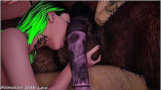 3 Girls 1 Minotaur Hot Sex