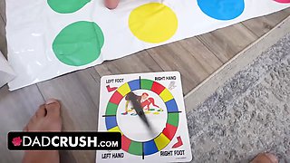 Little step daughter with perky nipps binky beaz sneaky pounds step daddy in the laundry room - dadcrush