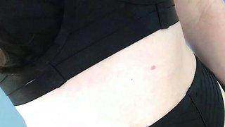 Ex wifey blonde homemade solo masturbation fun