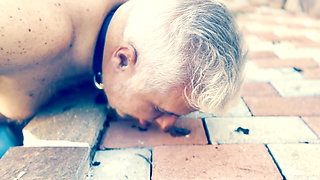 SPIKED Boots TRAMPLING the soul out of him 515