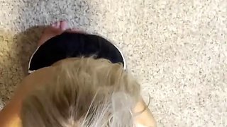 Innocent 18 Year Old College Girl gets HUGE FACIAL from Classmate