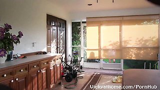 Vicky Vette and Teal Conrad's girl on girl video by Vicky At Home
