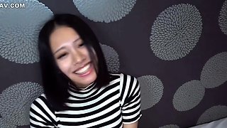 Great close up in japanese teen blowjob pov
