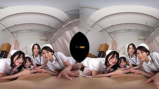 Shameless asian babes VR smutty adult movie