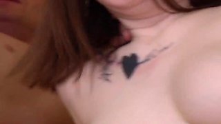 two Dormitory Teenagers Romp