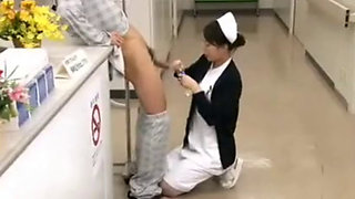 Sexy Asian nurse fucked in the hospital