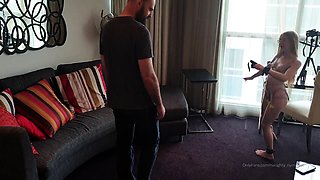 Beauty Amateur Redhead Teen make Perfect Blowjob