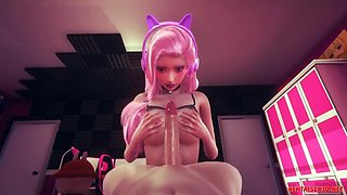 Hentai 3D Game - Sexy Bibi Fucks Hard