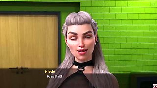 Young MILF Threesome Fantasy in Sunville - Joy Stick Cinema Hentai Animation