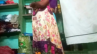 Tamil aunty having sex with house boss