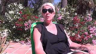 Auntjudys - Busty Mature Doctor Maggie Moon Provides Outdoor Sex Therapy