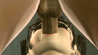 Men's Room. Asian Woman Wanted to Swallow a Stranger's Big Black Cock in the Toilet After Urinating. Emptie41