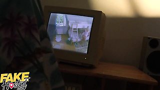 Enchanting Steve Q and Licky Lex's cumshot scene