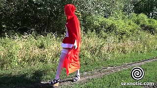 Red Riding Hood's Hardcore Public Adventure