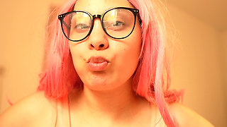 Your Stepmother Is Chewing Gum and Blowing Bubbles, Then She Smokes a Cigarette, Exhaling Smoke While She Chews, and Blows