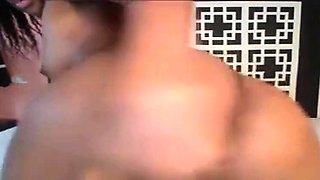 Big Black Amateur Ass on Webcam
