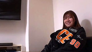 Beautiful teen brunette Jessica Sinn masturbates