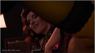 Stockings And Corset Behind The Scenes With Jeny Smith