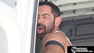 Bearded Beef Plays With Sub Slit Gay