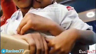 Hot Teen Girl Fucked Hard in Moving Bus - Hindi Audio & Cumshot