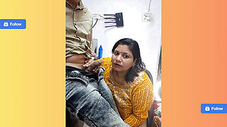 Indian Desi Bhabhi ki chudai With Devar at home alone