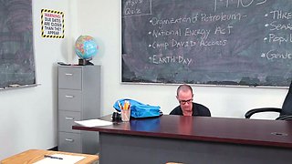 It's Not Nice To Spy On Your Horny Teacher