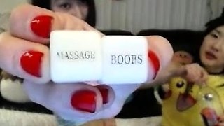 Asian hottie with nice big boobs