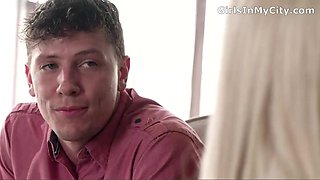 Stunning Blondie coquette exciting sex clip