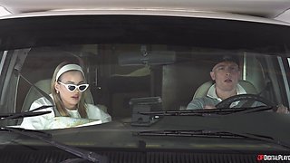 Anna Claire Clouds' Wild Interracial Passion Explodes in Outdoor Heat