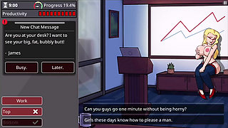 Girl with Big Boobs and Big Ass Takes Monster Cock - Barely Working Gameplay Level 3