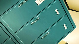 Inveigling cutie at anime porn video