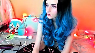 Emo Teen Becka Solo Webcam Masturbation Porn