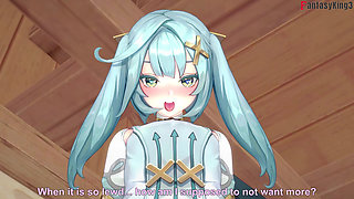 Faruzan blowjob - Genshin Impact