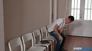 Big Titty Nympho Dr. Aubrey Black DP’d by Patient and Colleague GP2567