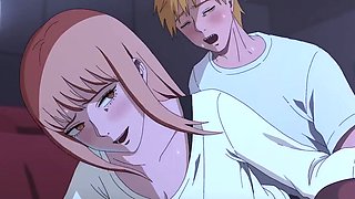 Fucking gorgeous Makima from Chainsaw Man right in the movie theater