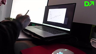 A Sexy Neighbor Prevents Me from Learning Trading...
