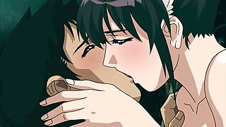 Side fuck action with good-looking mantrap from Hentai Universe