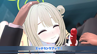 Blue Archive - Top Student Nonomi Pleases Sensei - 3D Hentai Animations