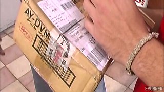 Ebony preggo Alicia hot gangbang video