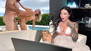 Bonnie Blue & J Mac, Porn Asmr Reaction, British Slut gets Her Pussy Stretche...